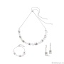 Серьги Coeur de Lion, White, 3035/21-1400. Германия