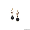 Серьги Nature Bijoux, Bagheera, с агатом и раковиной, NB24.1-12-79195 черный Серьги Nature Bijoux, Bagheera, с агатом и раковиной, NB24.1-12-79195 черный