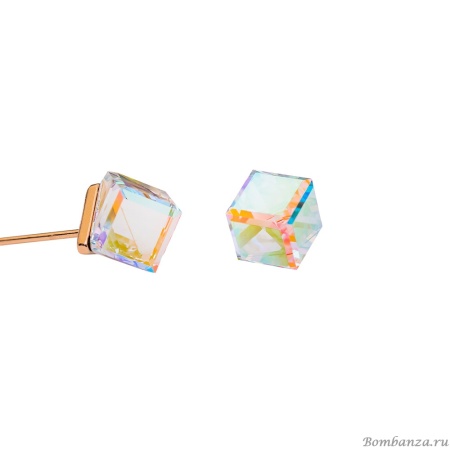 Пусеты Fiore Luna, Crystal AB