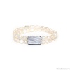 Браслет Nature Bijoux, Moonlight, стрейч, ракушка Capiz в смоле, жемчуг, NB24.1-13-43562 белый Браслет Nature Bijoux, Moonlight, стрейч, ракушка Capiz в смоле, жемчуг, NB24.1-13-43562 белый
