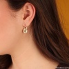 Серьги TARATATA, Joyeuse, со стеклянными бусинами, TT-H24-11711-20D золотистый Серьги TARATATA, Joyeuse, со стеклянными бусинами, TT-H24-11711-20D золотистый