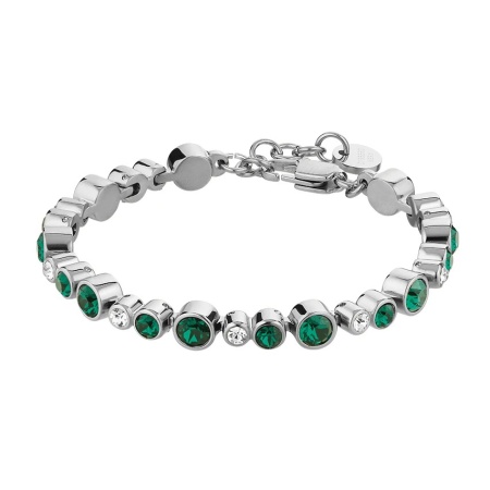 Браслет Dyrberg Kern, TERESIA SS EMERALD GREEN / CRYSTAL, 430050