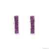 Серьги Coeur de Lion, Amethyst, 0214/21-0824. Германия