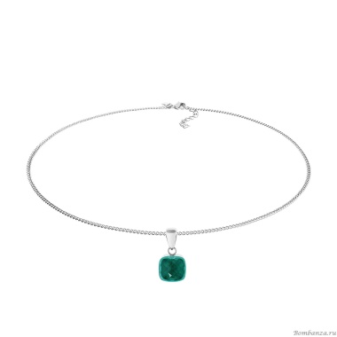 Колье Qudo, Firenze emerald, 400093.1 G/S Колье Qudo, Firenze emerald, 400093.1 G/S