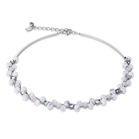 Колье Coeur de Lion, White, 4895/10-1400 Колье Coeur de Lion, White, 4895/10-1400. Германия