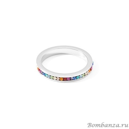Кольцо Coeur de Lion,  Multicolor Silver 17,7 0129/40-1517 56