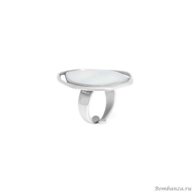 Кольцо ORI TAO, Reflet, разъемное, с перламутром, OT25.2-19-40531 серебристый