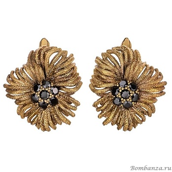 Серьги Fiore di Firenze OR1810 NERO Серьги Fiore di Firenze OR1810 NERO