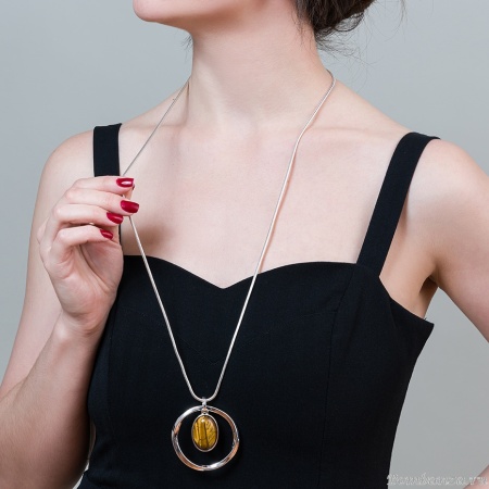 Колье Fiore Luna, TIGER EYE