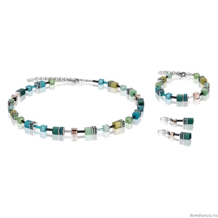 Колье Coeur de Lion, Green-petrol, 2838/10-0537 Колье Coeur de Lion, Green-petrol, 2838/10-0537. Германия