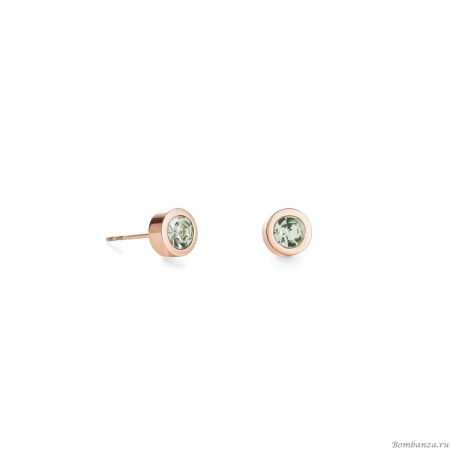 Серьги Coeur de Lion, Light Green 0228/21-0520. Германия