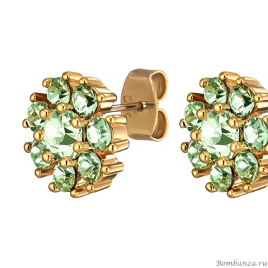 Серьги Dyrberg Kern, CARNEA SG LIGHT GREEN / CRYSTAL, 460074 Серьги Dyrberg Kern, CARNEA SG LIGHT GREEN / CRYSTAL, 460074
