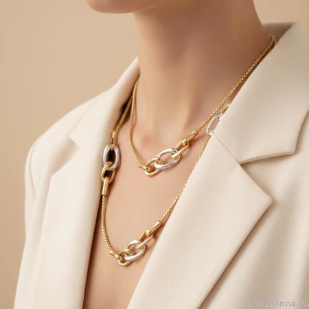 Колье Fiore Luna,, BG209530Q-001G