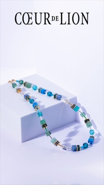 Колье Coeur de Lion, Green-Turquoise, 4905/10-0506 Колье Coeur de Lion, Green-Turquoise, 4905/10-0506. Германия