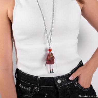 Подвеска Miamelie, кукла Кейтлайн, MiA-2504-CL7652 серебристый