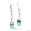 Серьги Coeur de Lion, Green-Pink, 4023/20-0504 Серьги Coeur de Lion, Green-Pink, 4023/20-0504. Германия