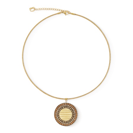 Колье Coeur de Lion, Beige-Gold, 2037/10-1016