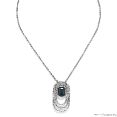 Колье Ori Tao, Azzurra, с кристаллом, OT24.1-15-31701 синий