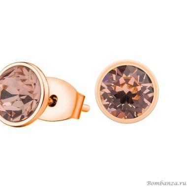 Пусеты Fiore Luna, Light Peach