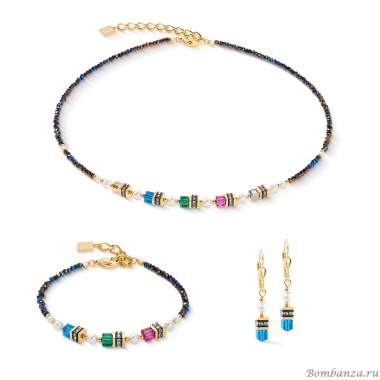 Колье Coeur de Lion, Multicolour Couture, 4567/10-1550 Колье Coeur de Lion, Multicolour Couture, 4567/10-1550