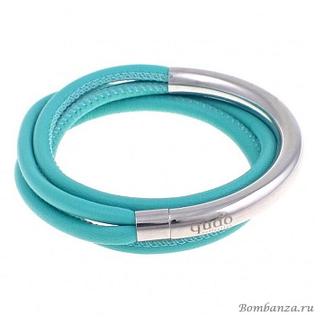 Браслет Qudo, Doppio small S Turchese Браслет Qudo, Doppio small S Turchese