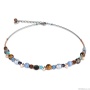 Колье Coeur de Lion, Blue-Brown, 4864/10-0711