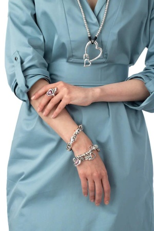 Кольцо Ciclon, Cuore, swarovski