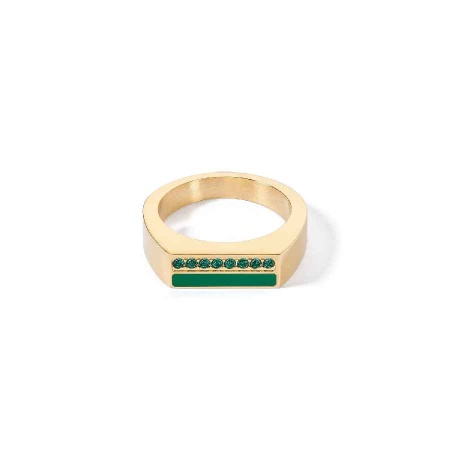 Кольцо Coeur de Lion, Green-Gold, 0133/40-0549 52