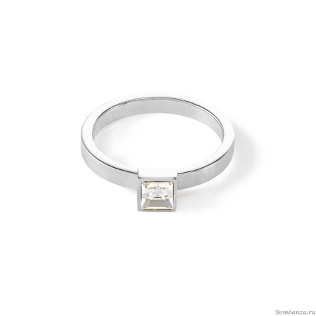 Кольцо Coeur de Lion, Crystal-Silver 17.2 мм 0501/40-1817 54 Кольцо Coeur de Lion, Crystal-Silver 17.2 мм 0501/40-1817 54