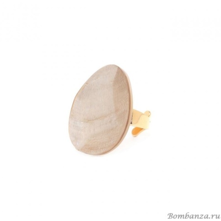 Кольцо Nature Bijoux, Sweet Pearl, разъемное, с морской раковиной, NB21.1-19-24081 (бежевый)