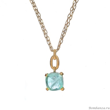 Колье Estrosia, с празиолитом, ES-CLM9-13A мятный