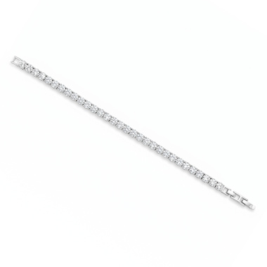 Браслет Fiore Luna, Tennis Crystal, серебристый B1-5