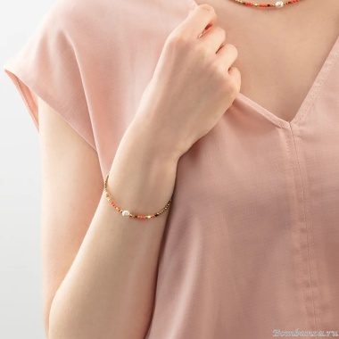 Браслет Coeur de Lion, Coral, 4358/30-0323 Браслет Coeur de Lion, Coral, 4358/30-0323. Германия