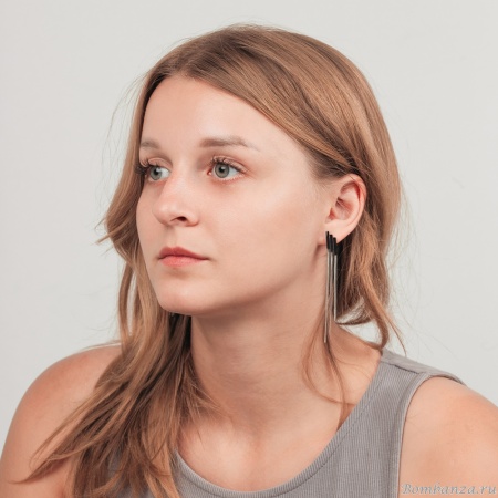 Серьги Fiore Luna,, AWE3004-S