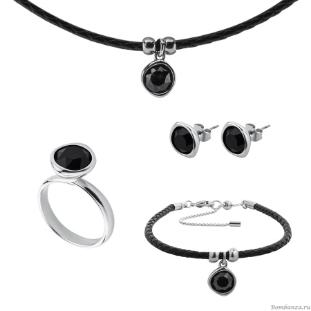 Пусеты Fiore Luna, Jet