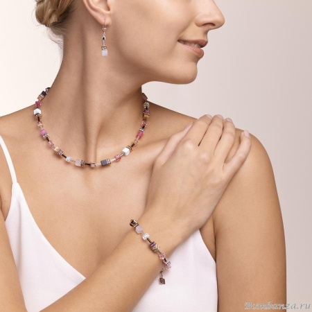 Серьги Coeur de Lion, Rose-Beige 4905/20-1910. Германия