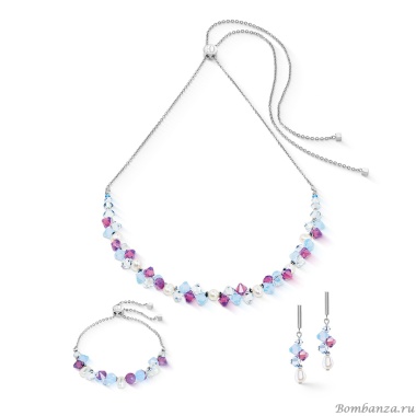 Браслет Coeur de Lion, Lilac-Blue, 1124/30-0839 Браслет Coeur de Lion, Lilac-Blue, 1124/30-0839. Германия