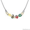 Колье Taratata, Bonbon, с цветной эмалью и кристаллами