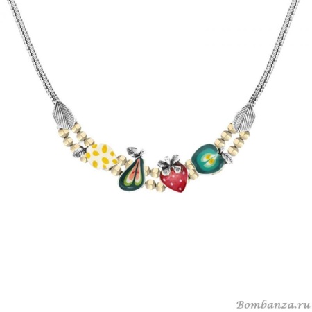 Колье Taratata, Bonbon, с цветной эмалью и кристаллами