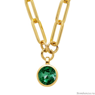 Колье Dyrberg Kern, LISANNA SG EMERALD GREEN, 450088 Колье Dyrberg Kern, LISANNA SG EMERALD GREEN, 450088