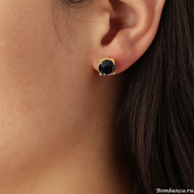 Серьги Dyrberg Kern, DAZE SG BLACK, 470132 Серьги Dyrberg Kern, DAZE SG BLACK, 470132