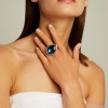 Кольцо VIDDA, Bloom, с австрийским кристаллом, VD23-01706 синий, 18,5