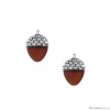 Серьги TARATATA, Woody, с прозрачной смолой и слюдяным порошком, TT-H24-10977-108 коричневый Серьги TARATATA, Woody, с прозрачной смолой и слюдяным порошком, TT-H24-10977-108 коричневый