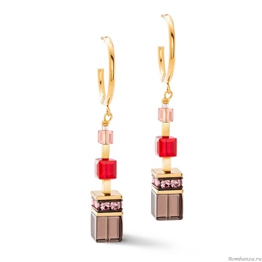 Серьги Coeur de Lion,  Red-Gold, 3039/21-0316 Серьги Coeur de Lion,  Red-Gold, 3039/21-0316