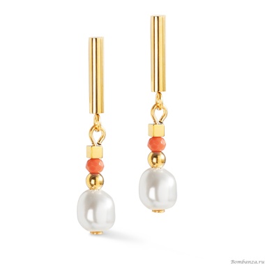 Серьги Coeur de Lion, Coral, 4358/21-0323 Серьги Coeur de Lion, Coral, 4358/21-0323