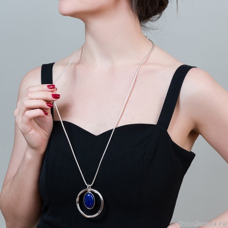 Колье Fiore Luna, NATURAL LAPIS