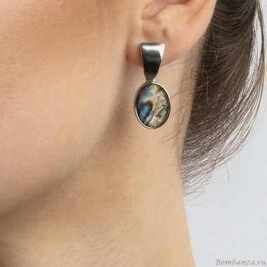 Серьги Possebon,  abalone