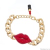 Браслет Moon Paris, Ringo, "Искушение", с кристаллами и помадой, MR-24.05-014 красный