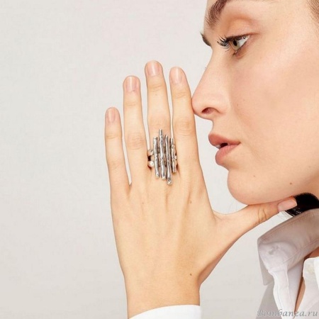 Кольцо VIDDA, Timeless, металл, VD22-01136 серебристый, 17,5