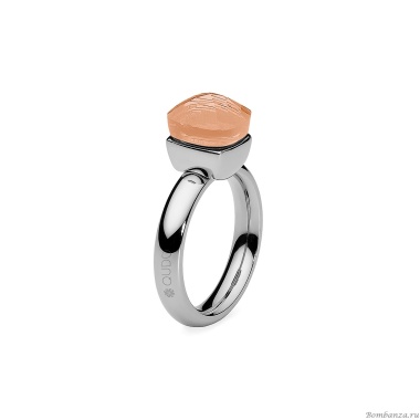 Кольцо Qudo, Firenze light peach 16.5 мм 610482/16.5 BR/S Кольцо Qudo, Firenze light peach 16.5 мм 610482/16.5 BR/S